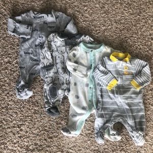 Set of 4 Newborn Sleepers